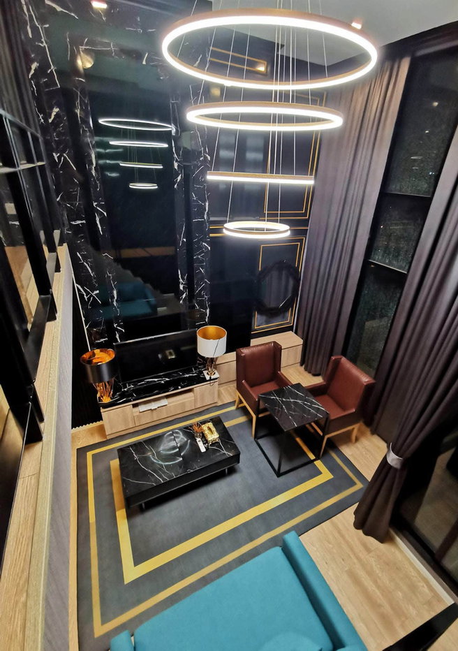 picture Modiz Sukhumvit 50 Duplex 42SQM River View High Ceiling Only 25K - 1/11