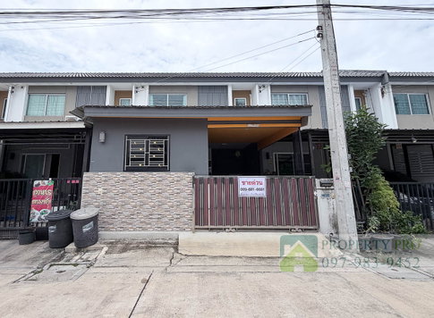 TownHome for Sale Pruksa Rama 2 Pantainorasingh, 3 bedroom 19 sq wah 115 sqm Newly Renovated Near Samaedam, Bang Khun Thian : EL26S-004