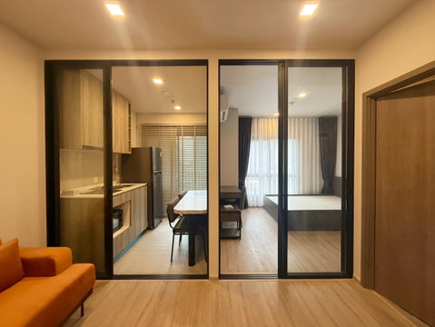⚡เช่าด่วน Metris District ลาดพร้าว 30 ตร.ม. ห้องใหม่แกะกล่อง เลี้ยงสัตว์ได้ พาน้องเข้าอยู่ได้เลย! 🐱🐶