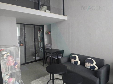 📌 For Sell Condo ORIGIN PLUG & PLAY RAMKHAMHAENG TRIPLE STATION Building 1, Floor 8,Duplex, Room size 24 sqm