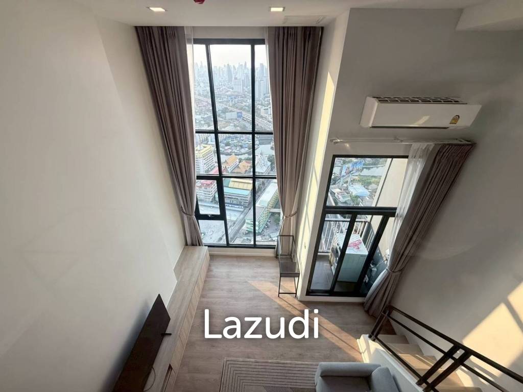 1 Bedroom 1 bathroom duplex Condo 26.79 sqm at Ideo Rama 9-Asoke for sale