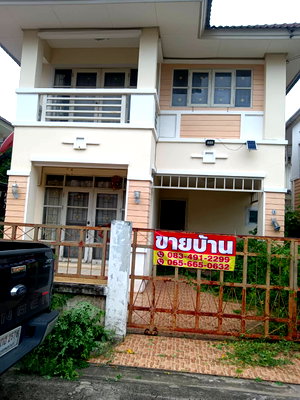 ขายบ้านเดี่ยว : บ้านเดี่ยว ซอย คู้บอน 27 แยก 60 มบ.วิลล่ารามอินทรา