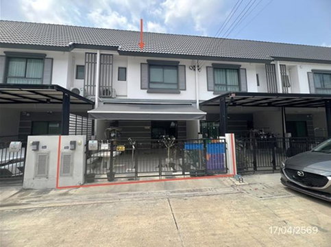ทาวน์เฮ้าส์ 19.2 ตร.วา โมดิ วิลล่า พระราม 5-กาญจนาภิเษก บางใหญ่ นนทบุรี 2.8M