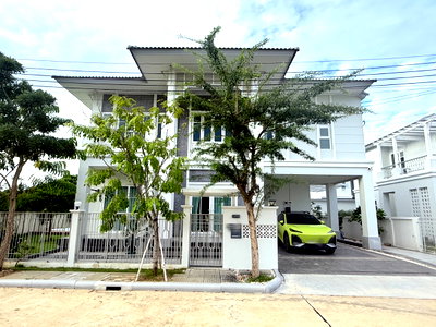 บ้านเดี่ยวให้เช่า : ให้เช่าบ้านเดี่ยว ซื่อตรง พรีเมี่ยม ไอแอม พระราม2-แสมดำ | 4 ห้องนอน 5ห้องน้ำ