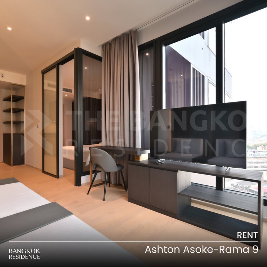 รูป เช่าคอนโด 💎Ashton Asoke-Rama 9 1นอน 42.50ตร.ม. 40k 🛋️ ห้องสวย เฟอร์ครบ ใกล้ MRT พระราม 9  - รูปที่ 1/9
