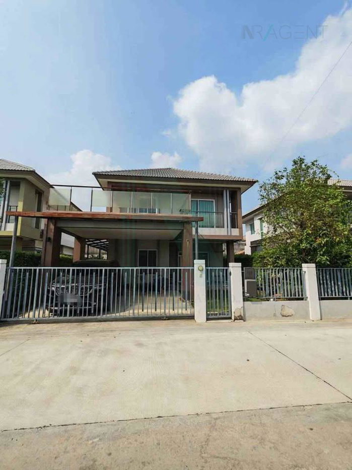 รูป 📌 ขายบ้านเดี่ยว โครงการ ชวนชื่น แกรนด์ ราชพฤกษ์-พระราม 5 2 ชั้น 4 ห้องนอน 3 ห้องน้ำ - รูปที่ 1/8