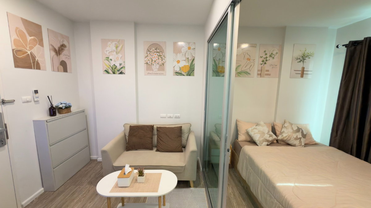 ✨HOT DEAL✨ให้เช่าคอนโด Happy Condo ดอนเมือง-สรงประภา | เฟอร์นิเจอร์ครบ พร้อมเข้าอยู่ได้ทันที | ห้องใหม่ | สนใจ@sacondo