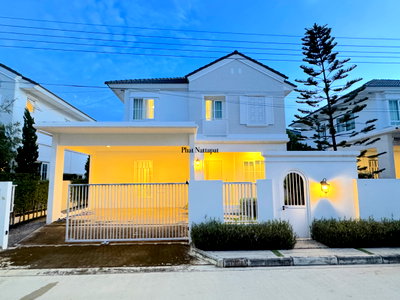 เช่าบ้านเดี่ยว มาร์เก็ต วิลเลจ สุวรรณภูมิ : For Rent : Chaiyapruek Bangna Km 15 : ชัยพฤกษ์ บางนา กม 15 R667
