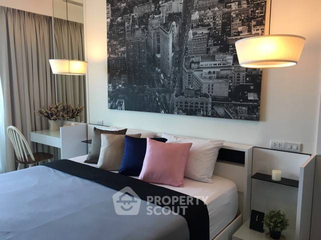 รูป ห้องชั้น 35 เลี้ยงสัตว์ได้ 1-BR The River Condominium ใกล้ BTS สะพานตากสิน (ID 510554) - รูปที่ 2/6