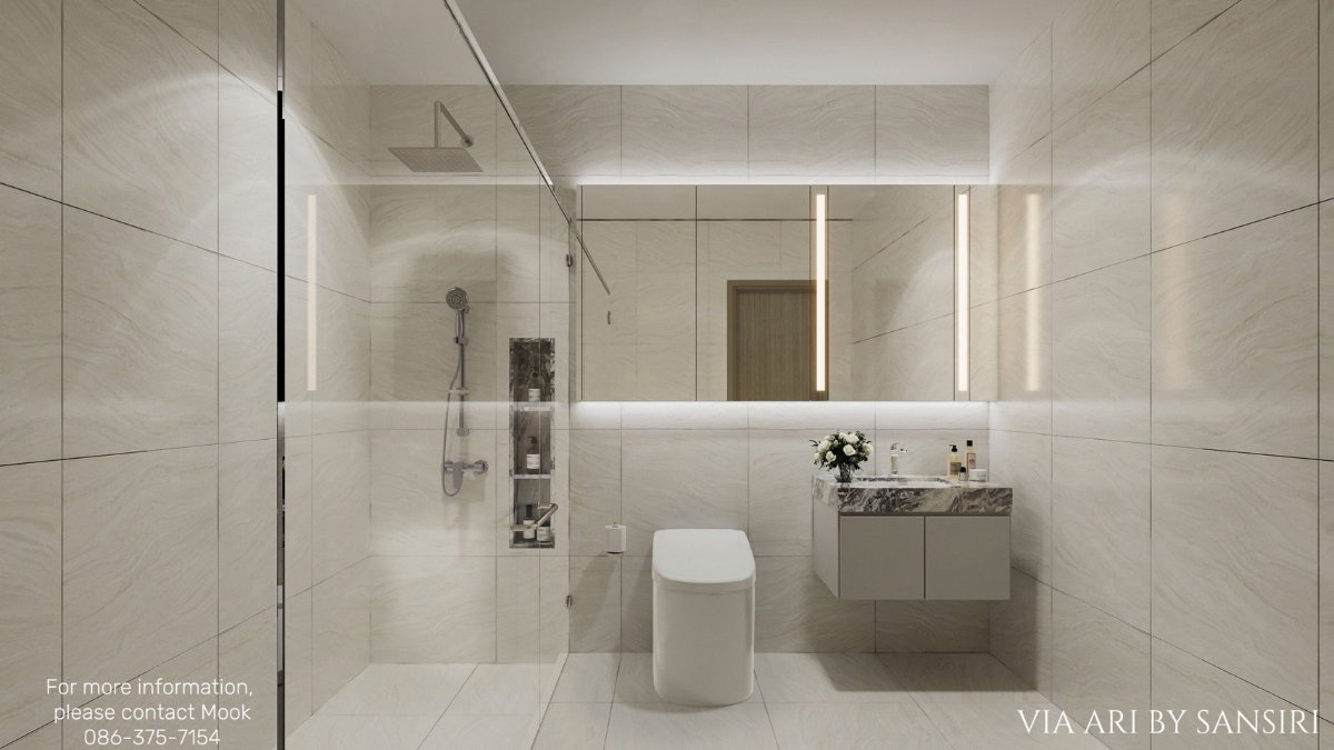 รูป 🔥 ราคาพิเศษก่อนเปิดตึก | VIA ARI by Sansiri | 2 Bedroom ชั้น 11 - รูปที่ 6/6