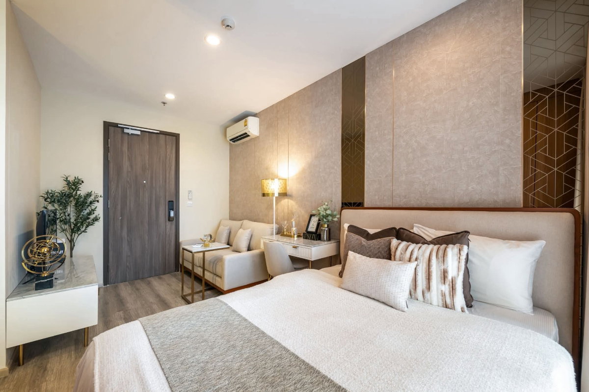 รูป IDEO MOBI ASOKE ห้องรีโนเวทใหม่ ใจกลางอโศก | Studio 29 ตร.ม. | 22,000 บาท/เดือน - รูปที่ 7/13