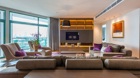 LTH16061 - Luxury Condo for Rent Riverside Bangkok | Chatrium Riverside Bangkok | 250 sq.m. | 4 Beds 4 Baths | BTS Charoen Nakhon | 170K