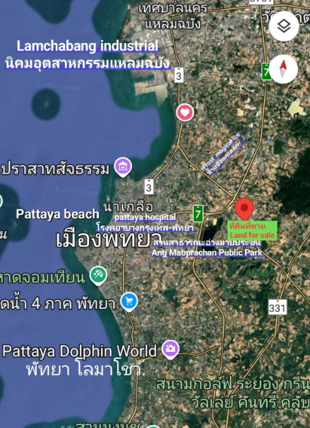 รูป ฟรี 1 ไร่ !!! ที่ดินริมคลองน้ำใส !!ทำเลทำกำไร อ่างมาบปะชัน, สยามคันทรีคลับพัทยา-บางละมุง จังหวัดชลบุรี | #TPI-2494 - รูปที่ 13/14