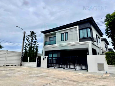 Houses for sale ม.เวสเทิร์น  : 📌 For Sell House GRAND BRITANIA WONGWAEN-RAMINTRA 2-story 4 bedroom 3 bathroom