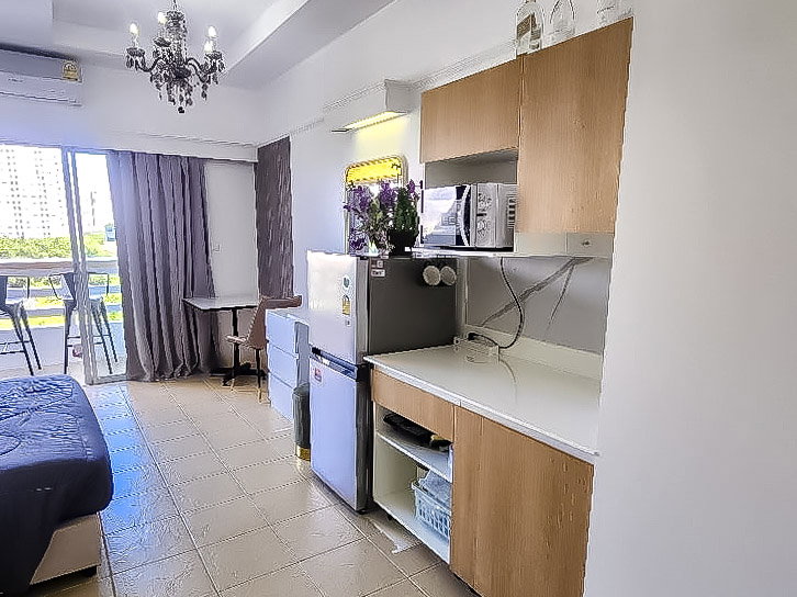 รูป Studio Condo for Rent Telchan Jomtien Sea View - รูปที่ 1/5
