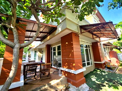 Houses for rent Samut Prakarn : For rent, 2-story detached house, 72 sq m. beautiful location Kingkaew Bangna near Suvarnabhumi Airport
