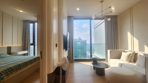 Anil Sathorn 12 | ให้เช่า 1 ห้องนอน วิวดี น่าอยู่ แต่งตามแบบโครงการ ทำเลสะดวก ติดรถไฟฟ้าสถานีเซนหลุยส์