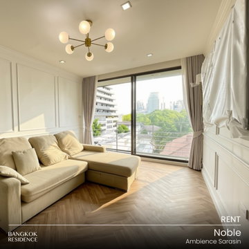 เช่าคอนโด 💎 Noble Ambience Sarasin 1นอน 50ตร.ม. 38k ห้องสวย หายาก ⭐ ใกล้ BTS ราชดำริ