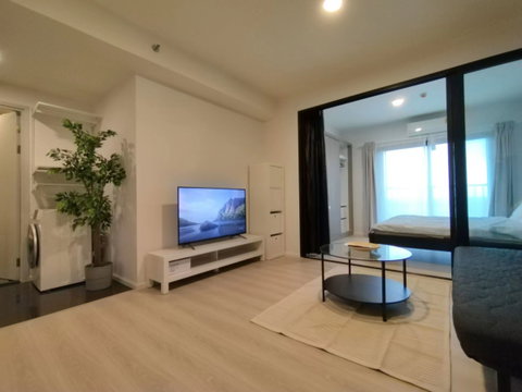 💮ให้เช่าคอนโด A Space Mega 1 ใกล้ เมกะบางนา 1ห้องนอน 35 sq.m ห้องสวย มีเครื่องซักผ้า เช่าเพียง 12000-