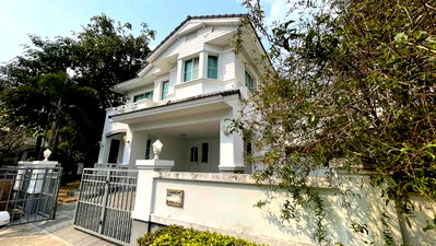 บ้านเดี่ยวให้เช่า : ให้เช่า บ้านเดี่ยว มัณฑนา 1 อ่อนนุช–วงแหวน สุขาภิบาล 2 | 79 ตร.ว. | 4 ห้องนอน | พร้อมเฟอร์นิเจอร์ | ใกล้สุวรรณภูมิ