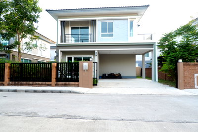 เช่าบ้านเดี่ยว ปทุมธานี : ให้เช่าบ้านเดี่ยว2ชั้น ใกล้มหาลัยกรุงเทพ เดอะ แพลนท์ พหลโยธิน รังสิต ซอยคลองหลวง 17
