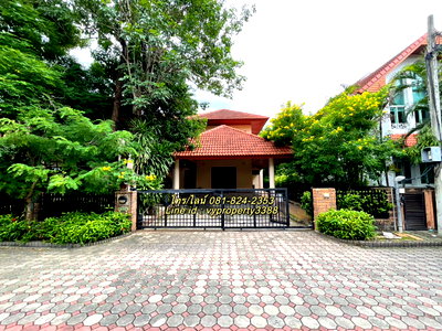 เช่าบ้านเดี่ยว นนทบุรี : ให้เช่า บ้านเดี่ยว นิชดาธานี (พร้อมสระว่ายน้ำส่วนตัว) ใกล้โรงเรียนนานาชาติ ISB