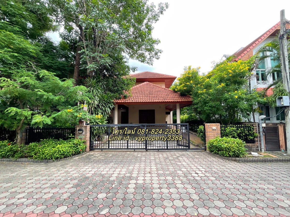 รูป ให้เช่า บ้านเดี่ยว นิชดาธานี (พร้อมสระว่ายน้ำส่วนตัว) ใกล้โรงเรียนนานาชาติ ISB - รูปที่ 1/19