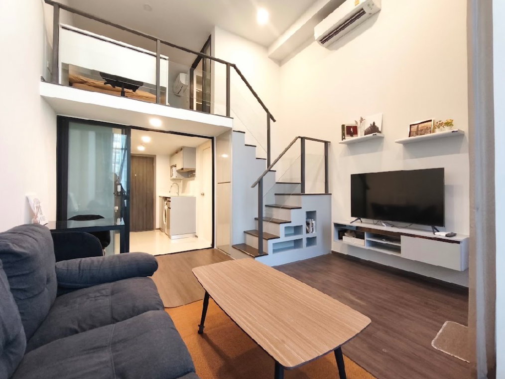 รูป KnightsBridge Spece Rama 9 - Duplex ห้องกว้าง ใจกลางพระราม9 พร้อมอยู่🏙️ - รูปที่ 1/12