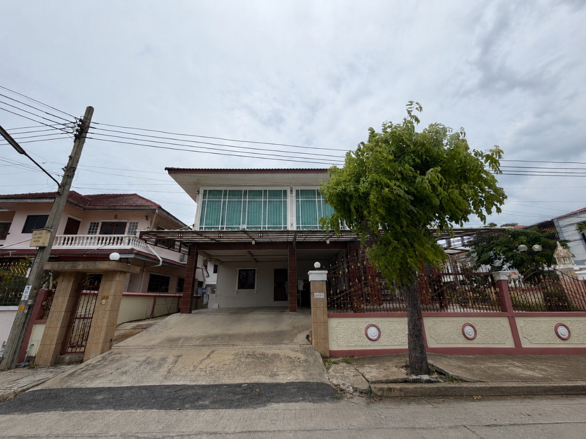 ขายบ้านเดี่ยวหลังมุม หลังใหญ่ 120 ตร.ว. หมู่บ้านสยามนิเวศน์ 1 ประชาอุทิศ–คู่สร้าง 