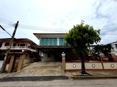 ขายบ้านเดี่ยว : ขายบ้านเดี่ยวหลังมุม หลังใหญ่ 120 ตร.ว. หมู่บ้านสยามนิเวศน์ 1 ประชาอุทิศ–คู่สร้าง 
