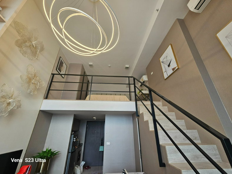 รูป ปล่อยเช่าด่วน!! พร้อมเข้าอยู่ 20 ส.ค. 69 นี้ ห้อง Duplex รีโนเวทใหม่ / จองก่อนได้ก่อน✨ไอดีโอ นิว พระราม 9 - รูปที่ 14/39