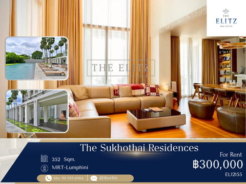 ✨Rent an Iconic Super-Premium Penthouse on Sathorn Road | World-Class Luxury Furnishings - Offering an Unrivaled Elite Living Experience ✨