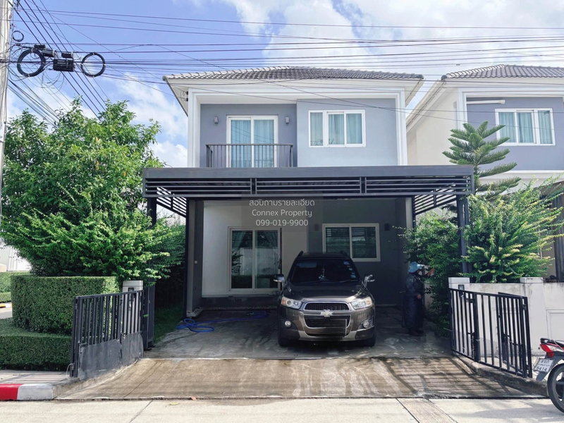 บ้านเดี่ยวให้เช่า : เช่าบ้าน ชวนชื่น พาร์ค อ่อนนุช - วงแหวน ดอกไม้ เขต ประเวศ กรุงเทพ CX-169034 ✅ ทักไลน์ @connexproperty ตอบทันที ทีมงานมืออาชีพ ✅