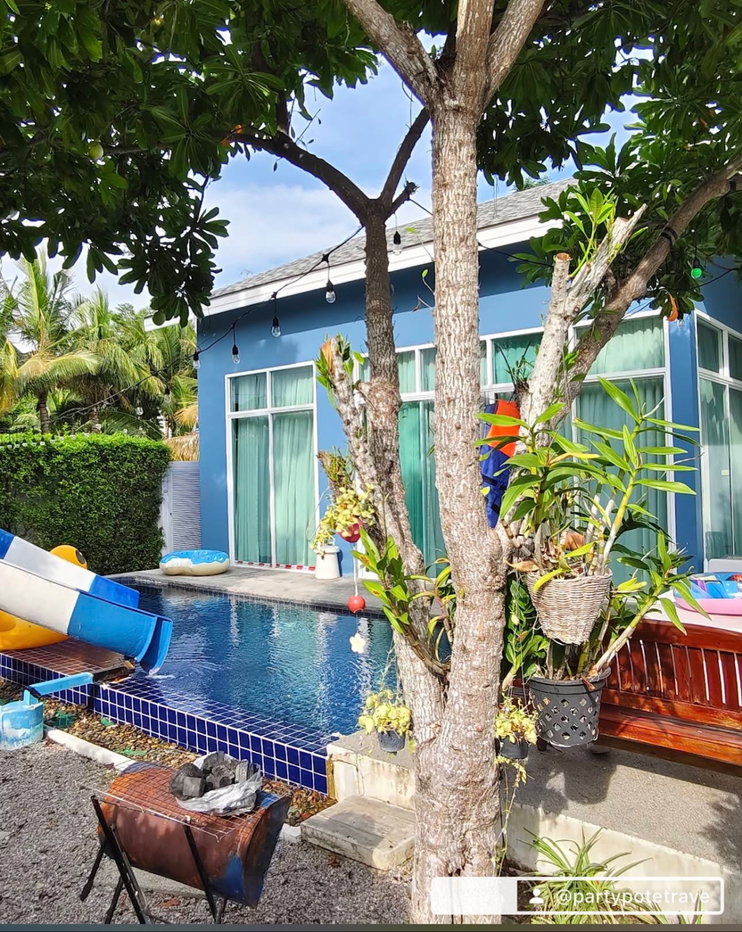 รูป Blue Haven Pool Villa | Private Pool • Peaceful Stay • Cha-Am - รูปที่ 9/11