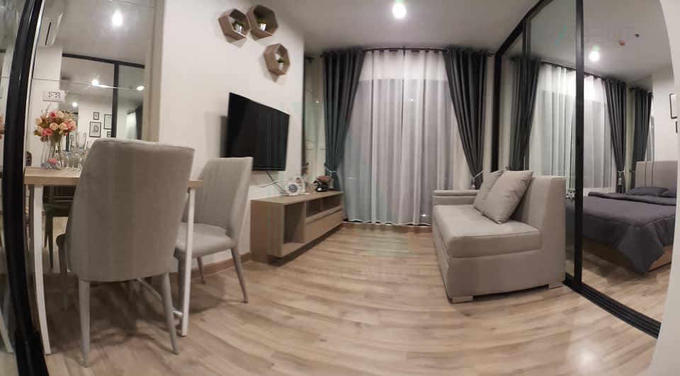 รูป 📌 ให้เช่าคอนโด นิช โมโน สุขุมวิท-แบริ่ง อาคาร 1 ชั้น 12A 1 ห้องนอน ขนาด 33.00 ตรม ใกล้ ห้างสรรพสินค้าอิมพีเรียลเวิลด์ - รูปที่ 4/8
