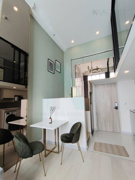 📣Nice room!📣 ให้เช่าคอนโด ไนท์บริดจ์ ไพร์ม สาทร อาคาร 1 ชั้น 28 Duplex ขนาด 44.00 ตรม ใกล้ Empire Tower