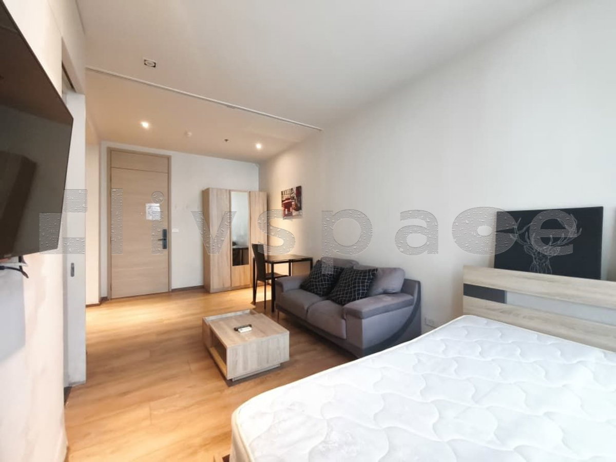 รูป ▚ L05C0Bツ ให้เช่า: Park 24 Studio 1 Bath 28ตร.ม. ราคาถูก แต่งสวย วิวไม่บล็อก เดินไป BTS พร้อมพงษ์ได้✨ - รูปที่ 2/6