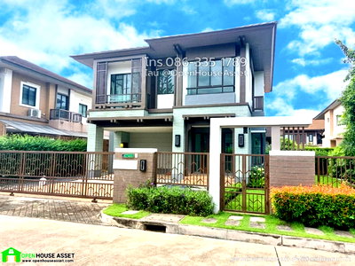 บ้านเดี่ยว บิ๊กซี ฟู๊ดเพลส สุขาภิบาล 5 : 🏡 บ้านเดี่ยว เศรษฐสิริ วัชรพล โครงการหรูคุณภาพ  รีโนเวทใหม่ แปลงใหญ่ 88.8 ตร.ว.พื้นที่สวนรอบบ้านกว้างขวาง 
