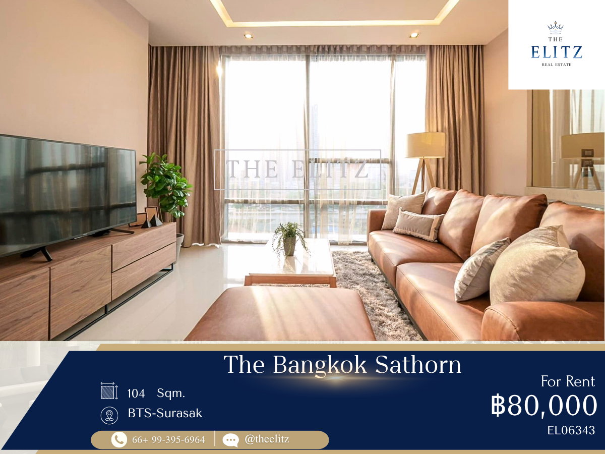 ✨  Outstanding Price in Prime Sathorn CBD | Top-Tier Luxury Definition - Sky Facilities with Chao Phraya River & City Views ✨