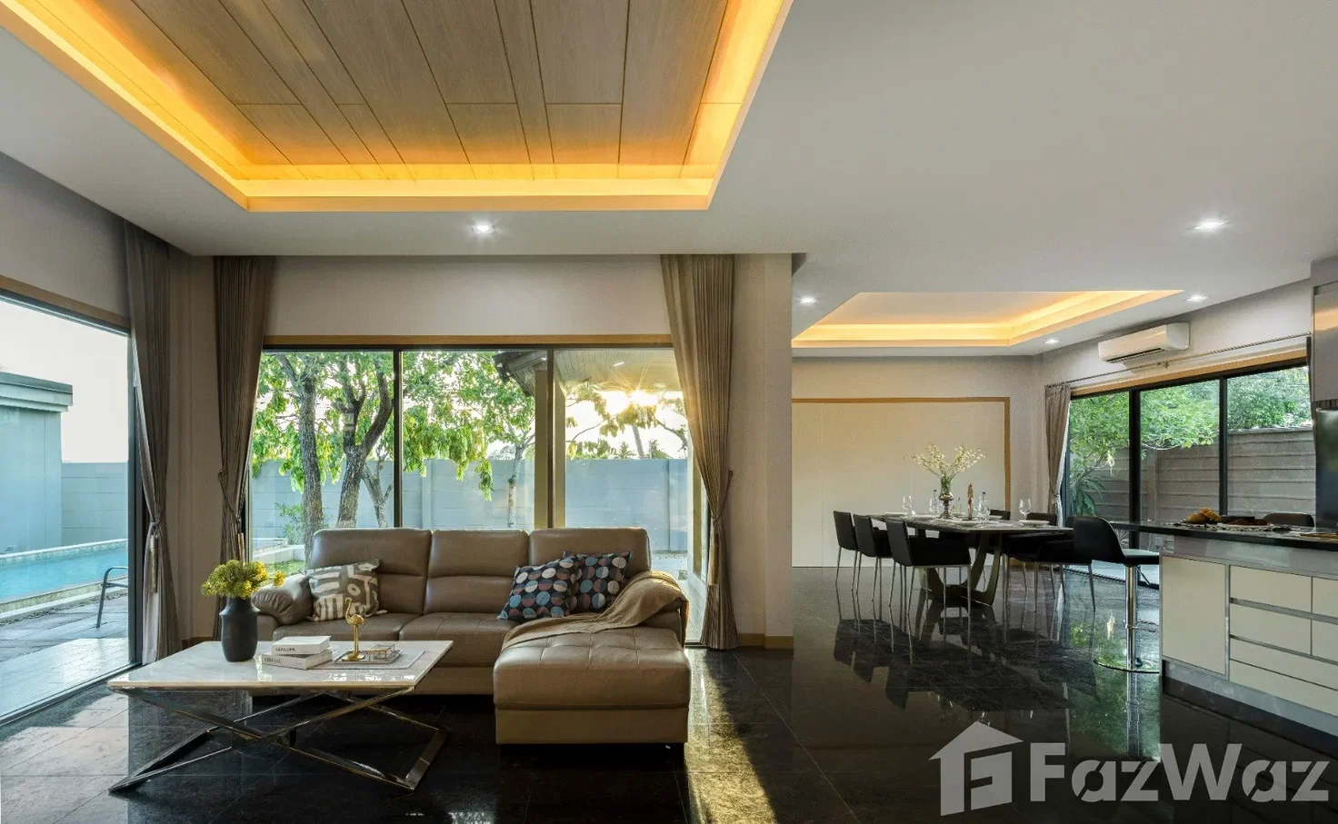 รูป วิลล่าให้เช่า 3 ห้องนอน ในโครงการ บ้าน พัทยา 5 6685595 - รูปที่ 4/7