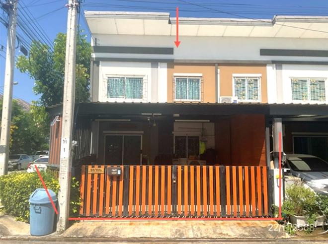 รูป ทาวน์เฮ้าส์ 21.4 ตร.วา ไลโอบลิสส์ ลาดกระบัง-สุวรรณภูมิ บางเสาธง สมุทรปราการ 2.3M - รูปที่ 1/15