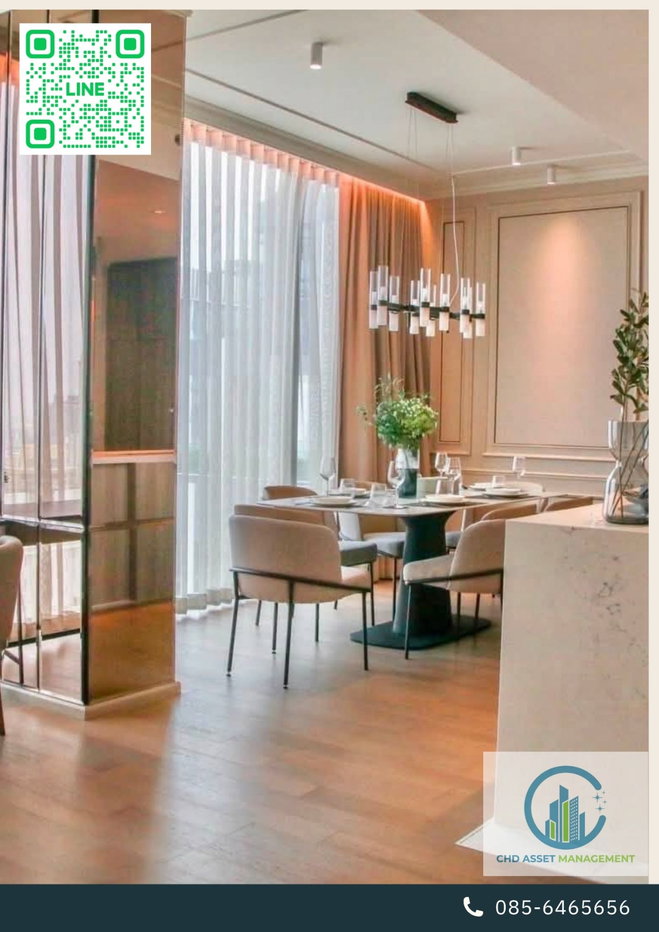 รูป ✨ให้เช่า เซอเลส อโศก 🛏️3 ห้องนอน 3 ห้องน้ำ  📏ขนาด 137 ตรม. ชั้น 36 - รูปที่ 5/8