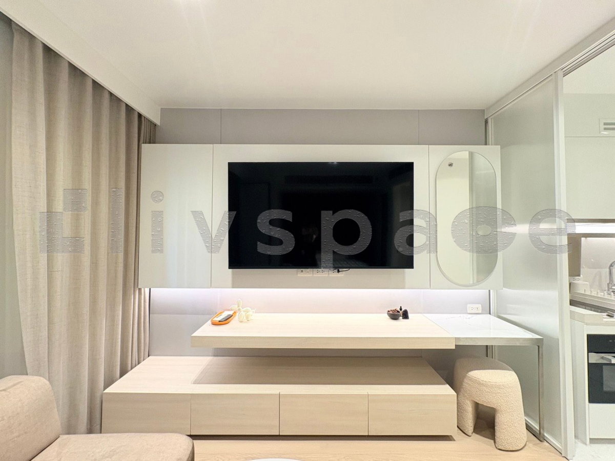 รูป ▚ L06CMIツ ให้เช่า: Scope Promsri Studio 1 Bath 28.5ตร.ม. ห้องใหม่ เลี้ยงสัตว์ได้ รวมเน็ต+แม่บ้าน+เครื่องกรองน้ำ✨ - รูปที่ 3/6