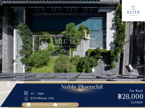 ✨ Super Luxury Condo in Heart of Ploenchit with Private Lift | Beautiful Unit with City Views - Direct Skywalk Access to BTS & Central Embassy ✨