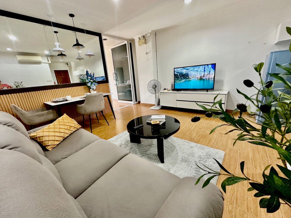 รูป ให้เช่าคอนโดบ้านกลาง หัวหิน ขนาด 1 นอน ขนาด 52 ตรม. ห้อง 30/160 - รูปที่ 8/27