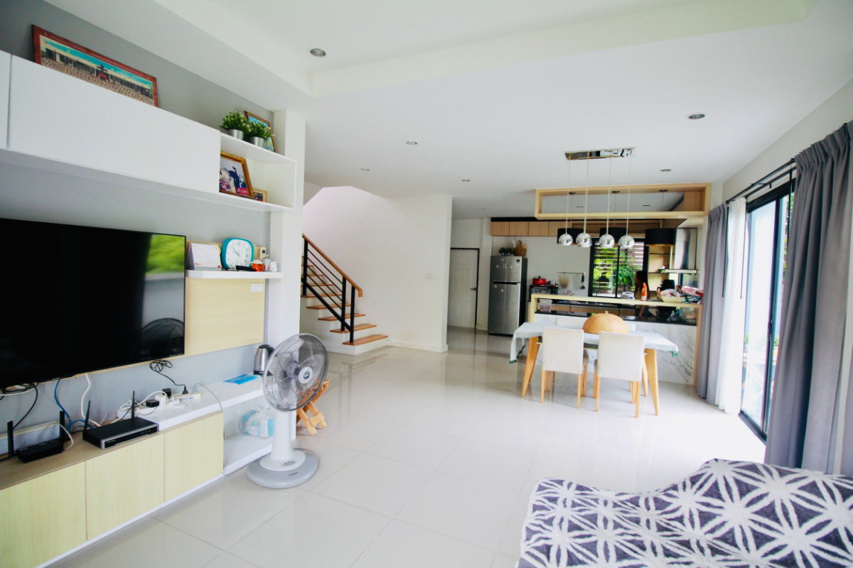 รูป ขายบ้านเดี่ยว 2 ชั้น หลังมุม 54.6 ตร.ว. บิลต์อินทั้งหลัง สกายวิลล์ (Skyville) ใกล้แยกบ้านแลง ระยอง - รูปที่ 10/26