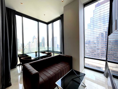 Condos for rent :  Ashton Silom Mahanakorn Tower View  2 bedrooms & 2 bathrooms 