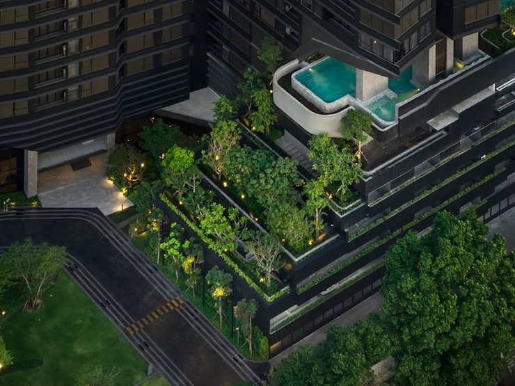 รูป ✨🏡 COCO PARC Bangkok ( โคโค่ พาร์ค ) 252 ตร.ม. (3 นอน 4 ห้องน้ำ + 1 ห้องแม่บ้าน) ชั้น 32 - รูปที่ 37/40