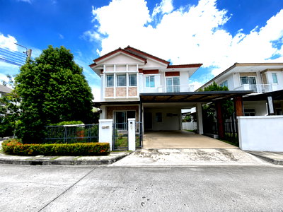 ขายบ้านเดี่ยว : ขายบ้านเดี่ยว Mantana Ramintra – Wongwaen หลังมุม โครงการคุณภาพ บรรยากาศสงบ และเดินทางเชื่อมต่อเมืองได้สะดวก