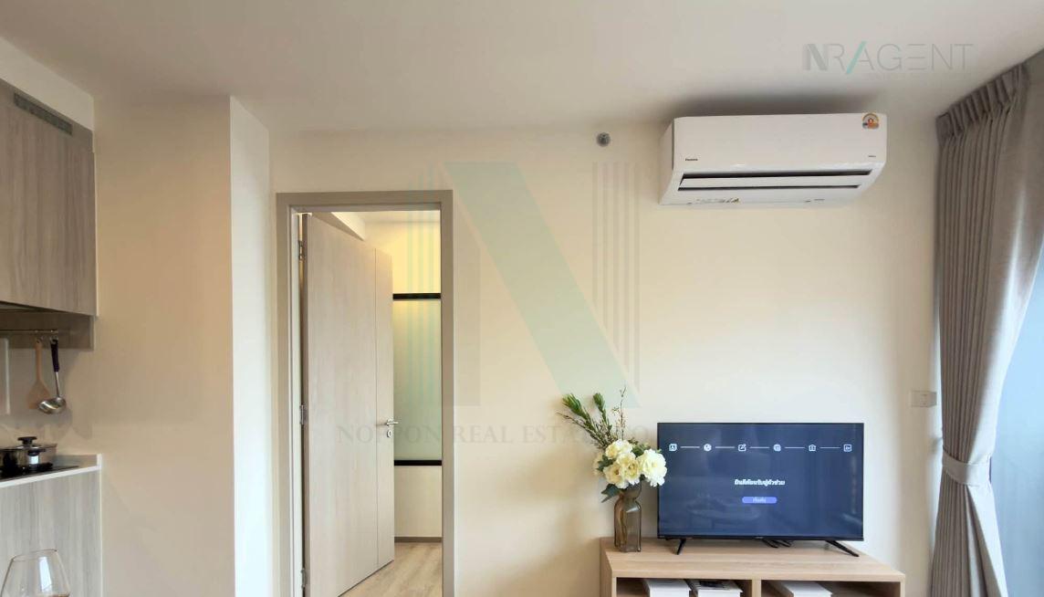รูป 🚩 ให้เช่าคอนโด ออริจิ้น เพลส บางนา อาคาร 1 ชั้น 16 1 ห้องนอน ขนาด 35 ตรม ใกล้ Central บางนา - รูปที่ 6/8